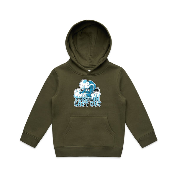 First In Last Out Kids Hoodie
