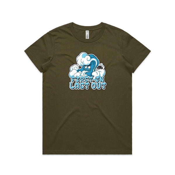 First In Last Out Womens Tee