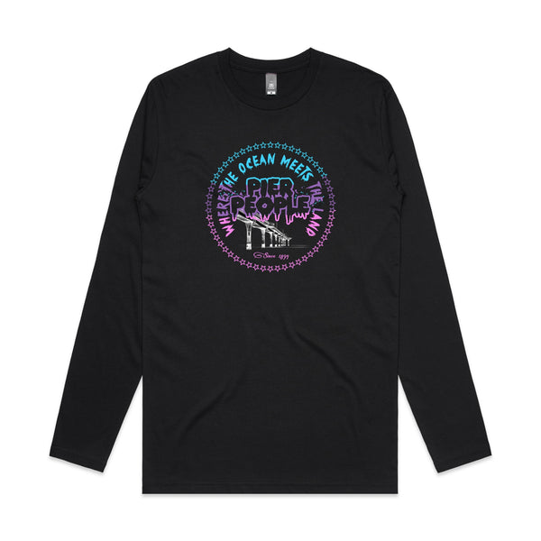 Ocean Meets Land Plurple Longsleeve Tee