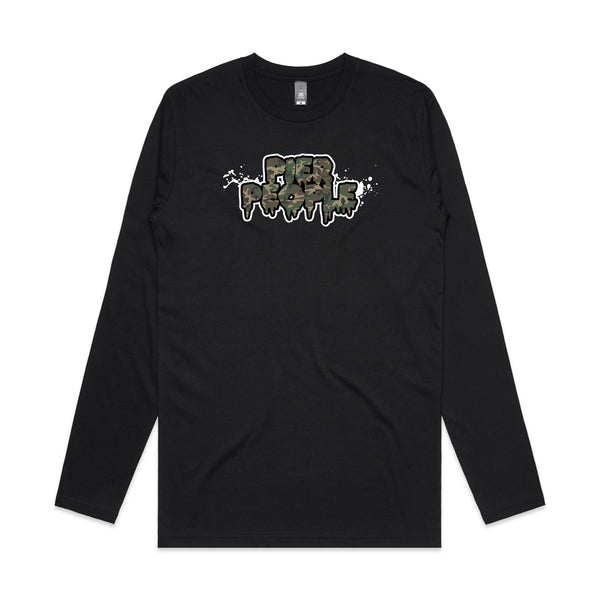 Camo Kids Longsleeve Tee