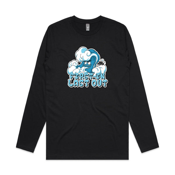 First In Last Out Longsleeve Tee
