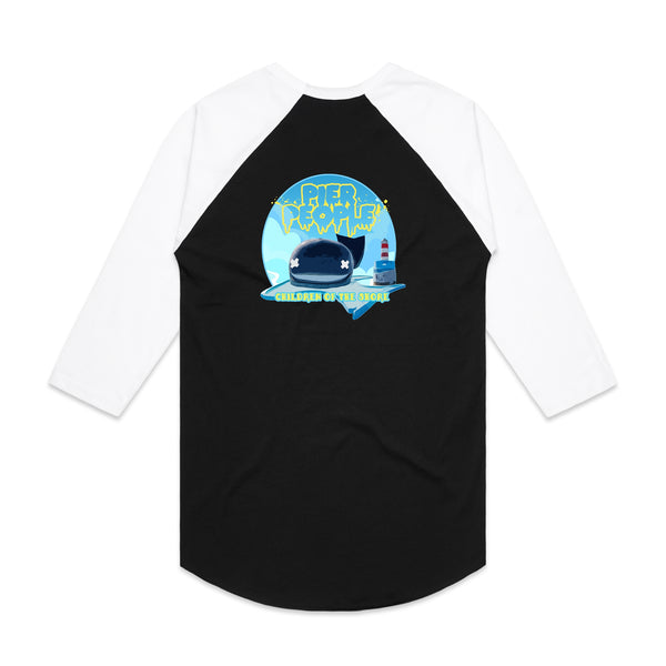 Whale Pool Raglan Tee