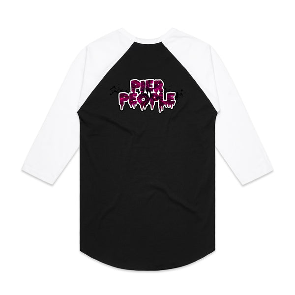 Purple Flare Raglan Tee