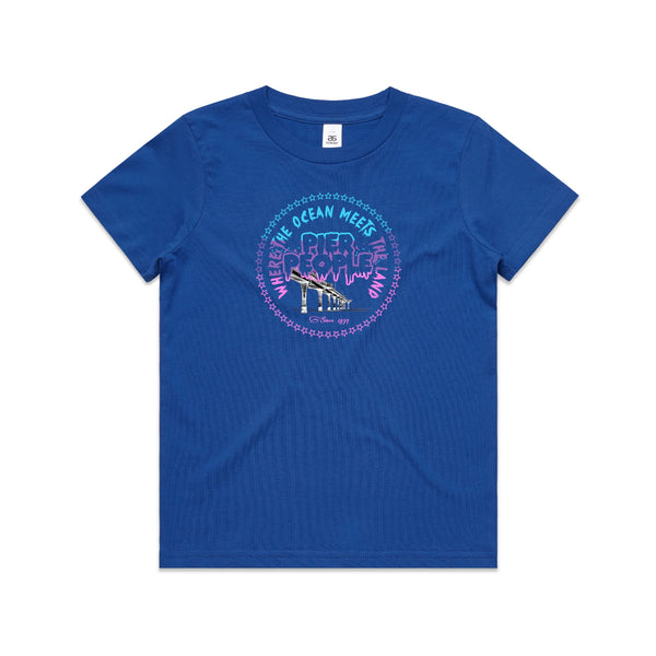 Ocean Meets Land Plurple Kids Tee