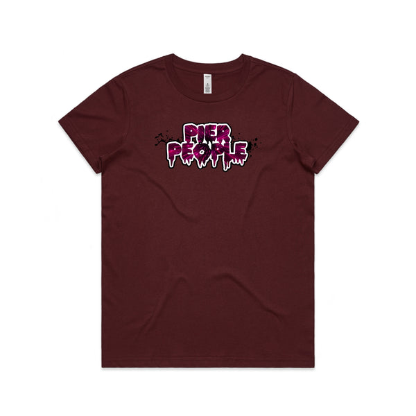 Purple Flare Womens Tee