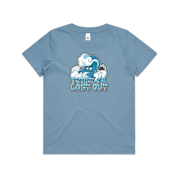 First In Last Out Kids Tee