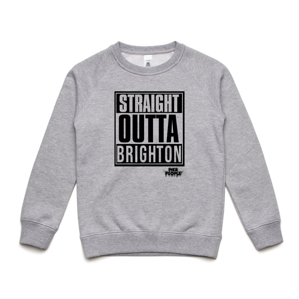 Straight Outta Brighton Kids Sweatshirt