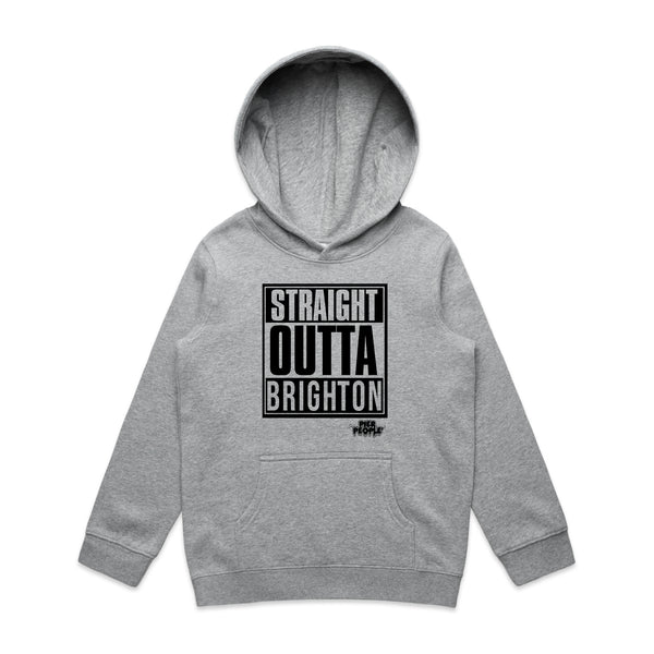 Straight Outta Brighton Kids Hoodie