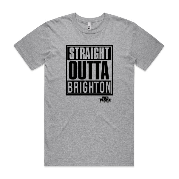 Straight Outta Brighton Mens Tee