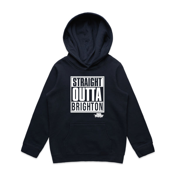 Straight Outta Brighton Kids Hoodie