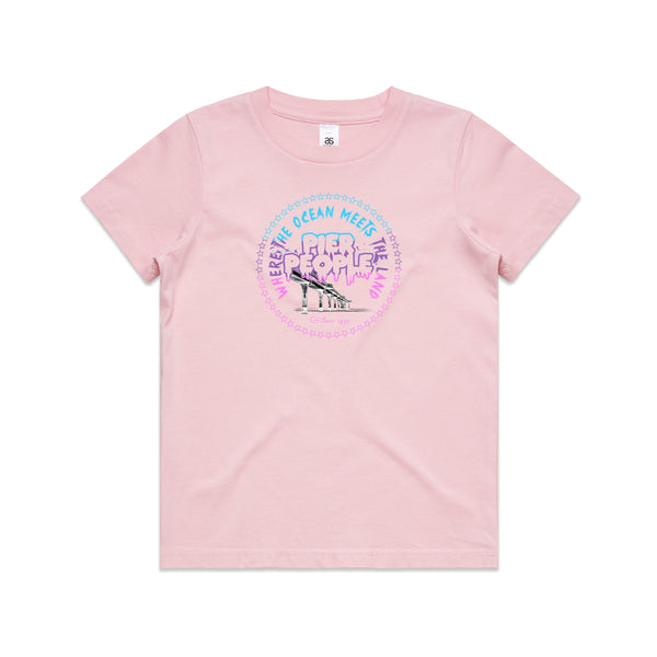 Ocean Meets Land Plurple Kids Tee