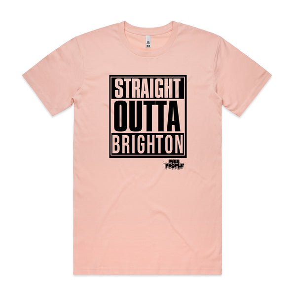 Straight Outta Brighton Mens Tee