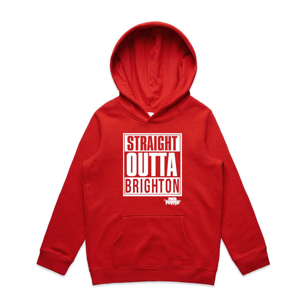Straight Outta Brighton Kids Hoodie