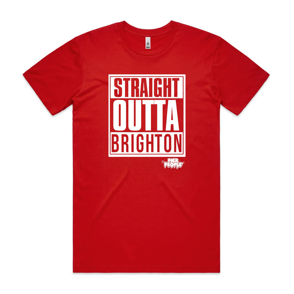 Straight Outta Brighton Mens Tee