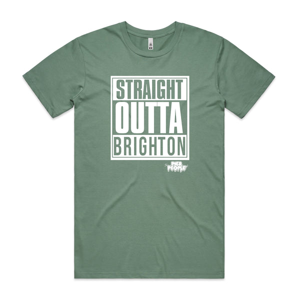 Straight Outta Brighton Mens Tee