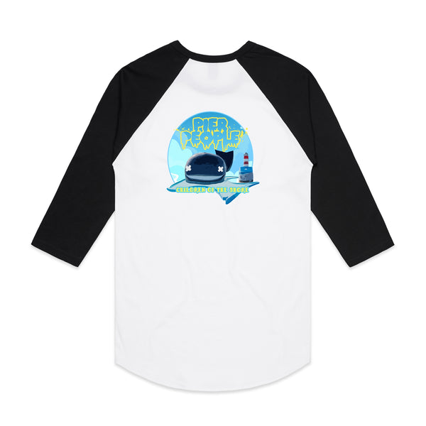 Whale Pool Raglan Tee