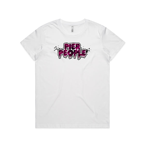 Purple Flare Womens Tee