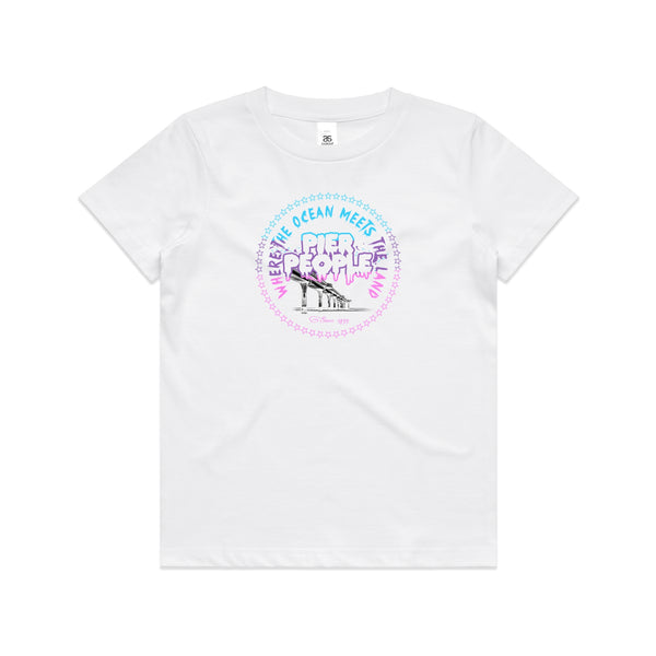 Ocean Meets Land Plurple Kids Tee