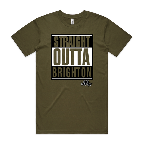 Straight Outta Brighton OG Mens Tee