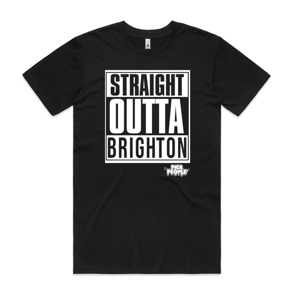 Straight Outta Brighton Mens Tee