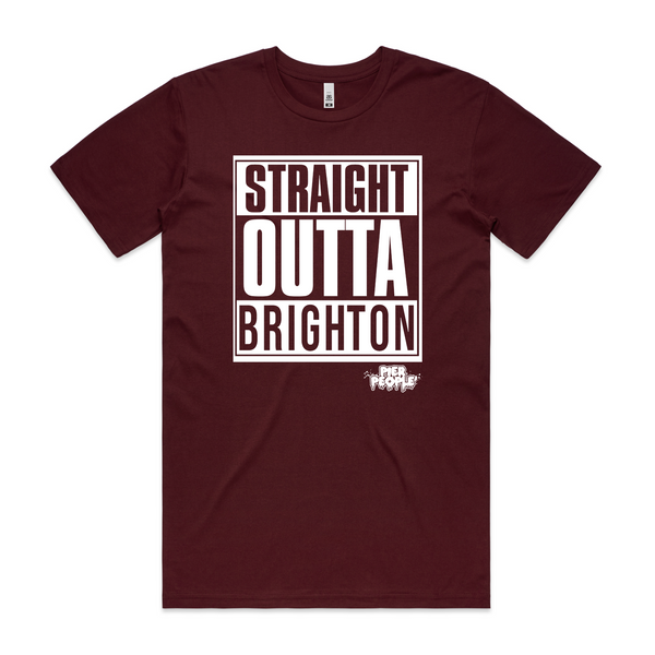 Straight Outta Brighton Mens Tee