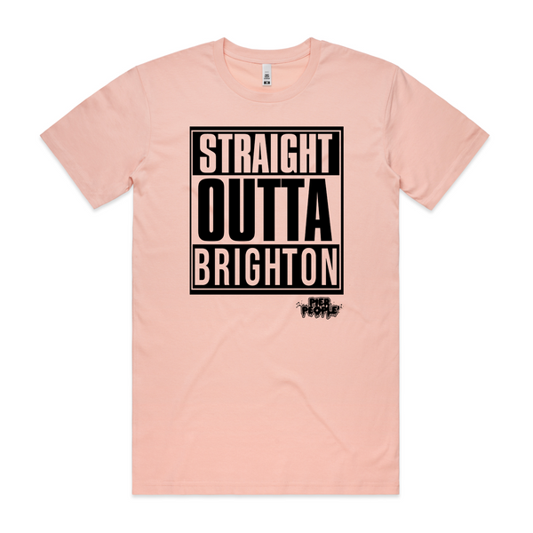 Straight Outta Brighton Mens Tee