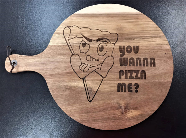 Round Serving Board