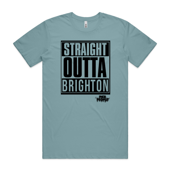 Straight Outta Brighton Mens Tee