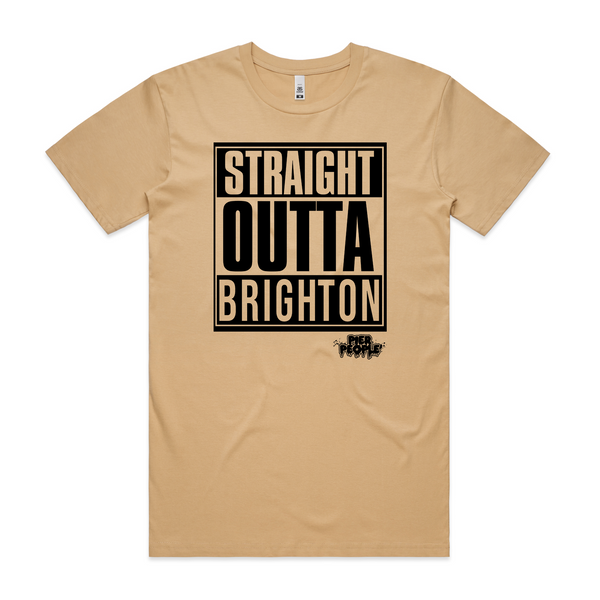 Straight Outta Brighton Mens Tee