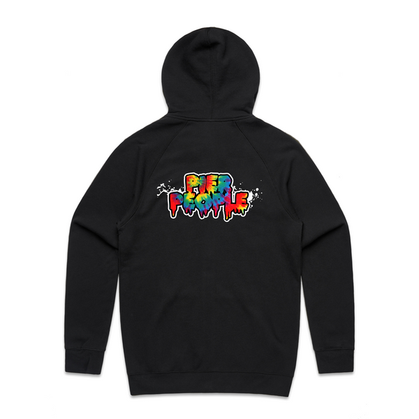 Zip Hoodie - Black