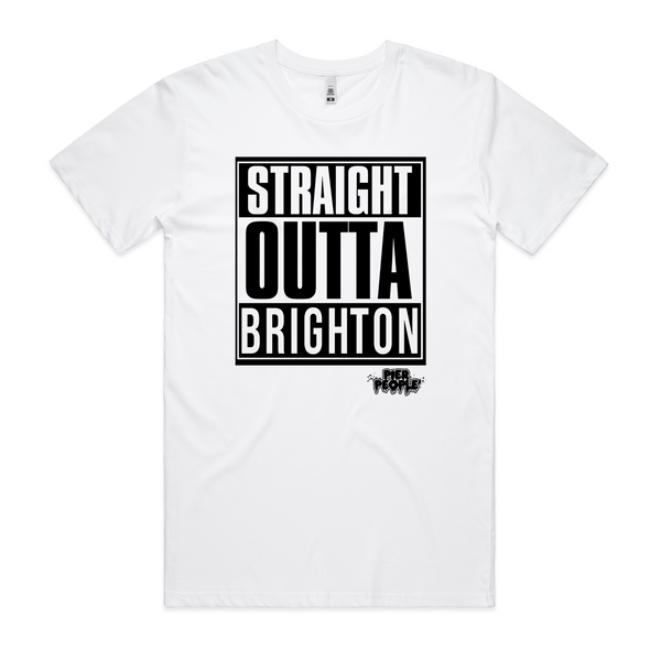 Straight Outta Brighton Mens Tee